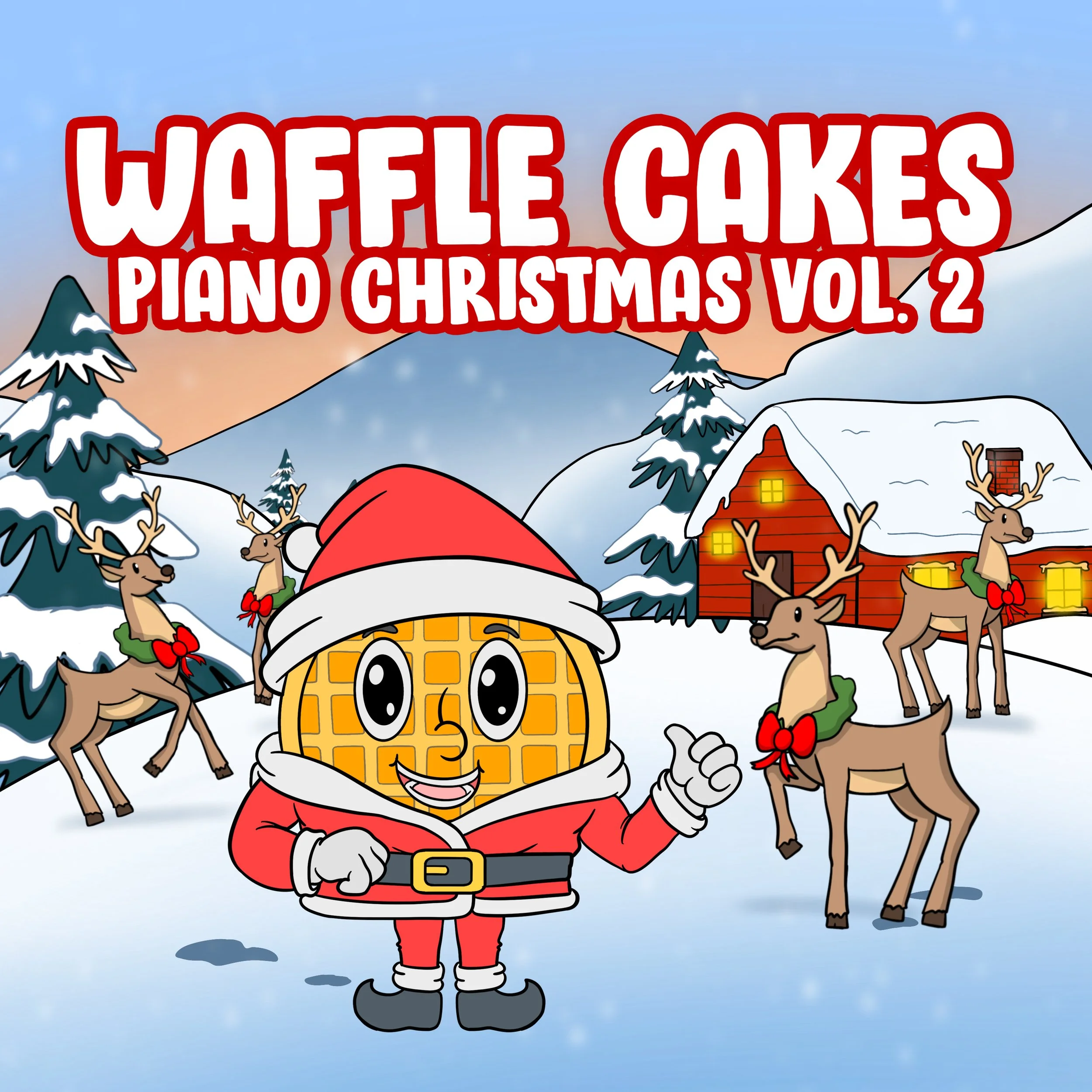 Piano Christmas Volume 2 Album — Waffle Cakes